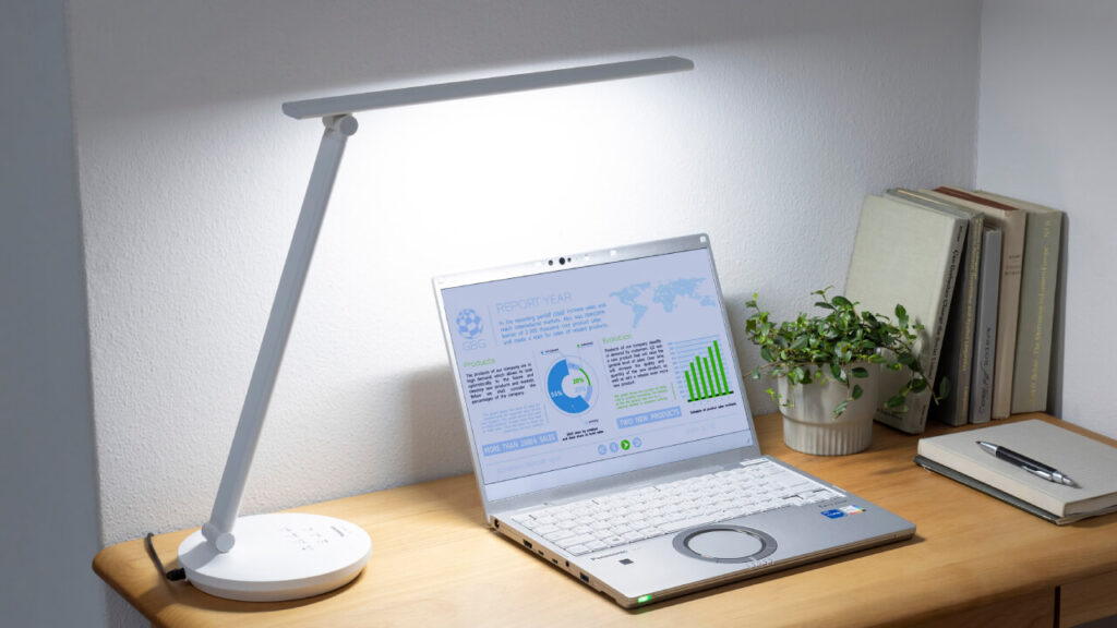 パナソニック SQ-LD440 デスクタイプ LEDデスクライト 設置イメージ